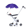 детская коляска с зонтиком на гибком зажиме